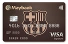 Maybank FC Barcelona Visa Signature image