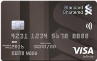 Standard Chartered Visa Infinite Credit Card