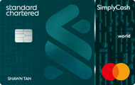 Standard Chartered Simply Cash + Credit Card Funds Transfer