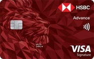  HSBC Advance Credit Card