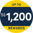 $50 Cash + Samsonite Luggage!