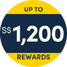 $50 Cash + Samsonite Luggage!