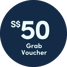 Get S$50 GrabGifts Vouchers + CATERPILLAR Luggage!