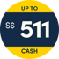 S$15,000 Holiday + S$450 Cash + $61 SG61 Bonus
