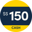 Get $150 Cash or 2,300 SmartPoints