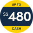 Up to $480 Cash or over $800 in Rewards!