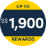 Up to $1,900 Rewards