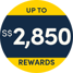 Up to $2,850 Rewards