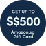 Up to S$450 Cash + Halloween Ghostly Gifts